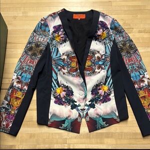 Clover Canyon Multicolor Printed Blazer